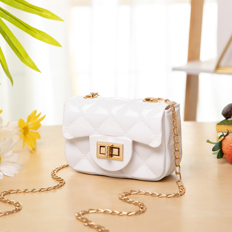 Candy-colored Mini Shoulder Bags With Pearls Handbag Women