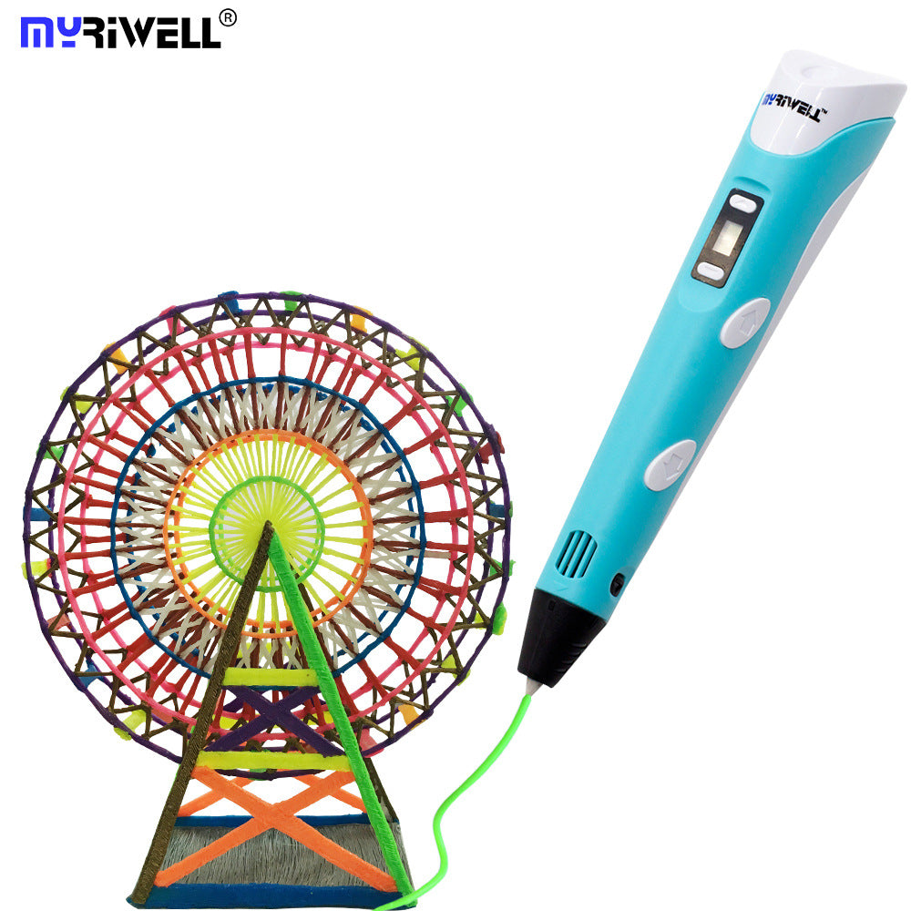 3d Printing Pen Second Generation 3d Pen 3d Graffiti Pen Gift