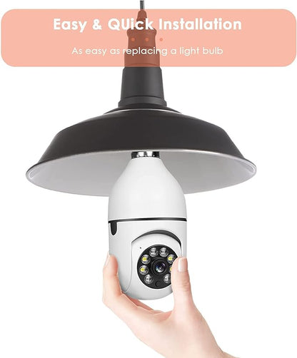 Security Camera with LED Light