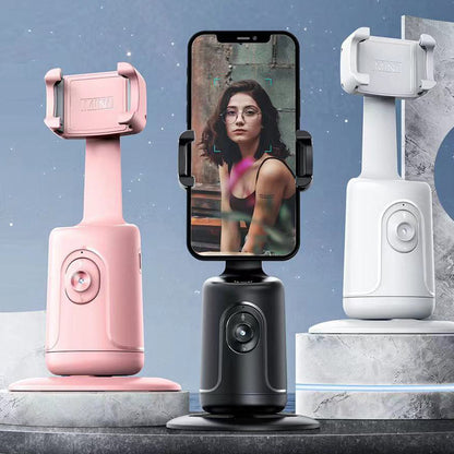 Follow-up Pan-tilt P01 Intelligent AI Face Recognition 360 Mobile Phone Bracket Stabilizer Live Photography Automatic Tracking