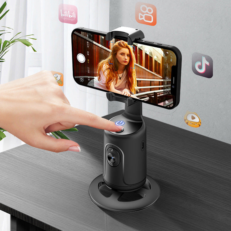 Follow-up Pan-tilt P01 Intelligent AI Face Recognition 360 Mobile Phone Bracket Stabilizer Live Photography Automatic Tracking