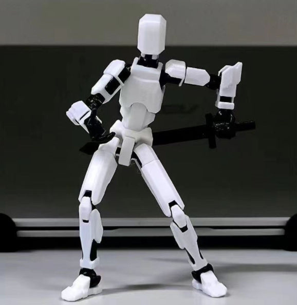 Multi-Jointed Movable Shapeshift Robot 2.0 3D Printed Mannequin Dummy Action Model Doll Toy Kid Gift